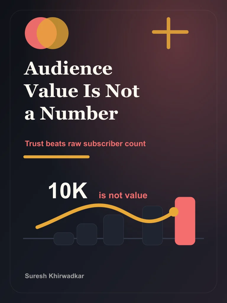 What 10,000 Subscribers Is Actually Worth cover