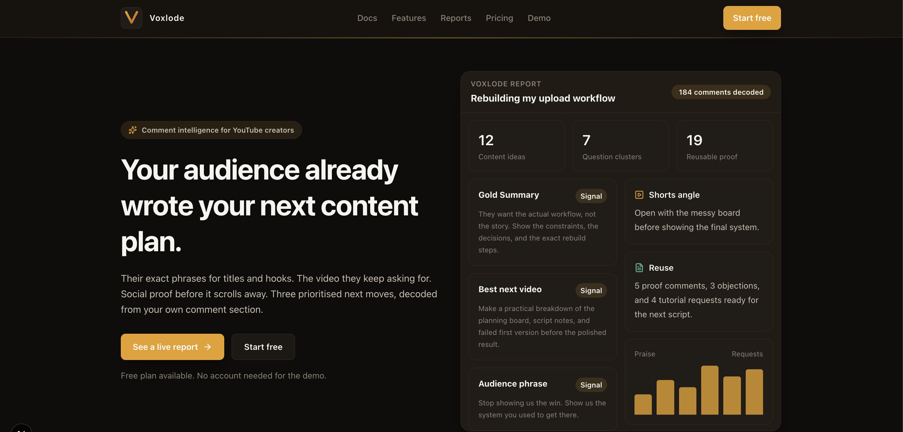Voxlode product screenshot